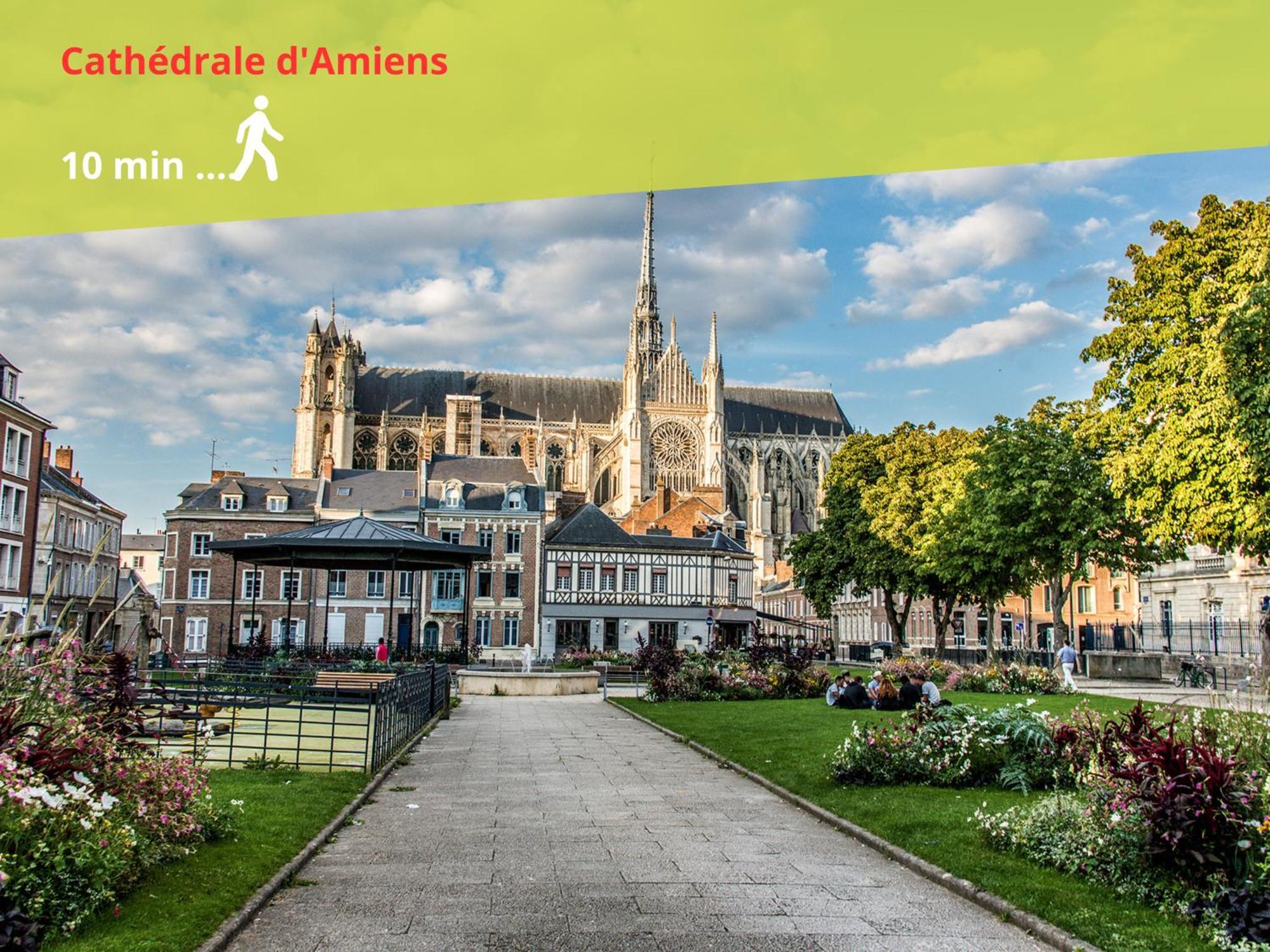 Maison Cosy Centre Gare Amiens Exteriör bild
