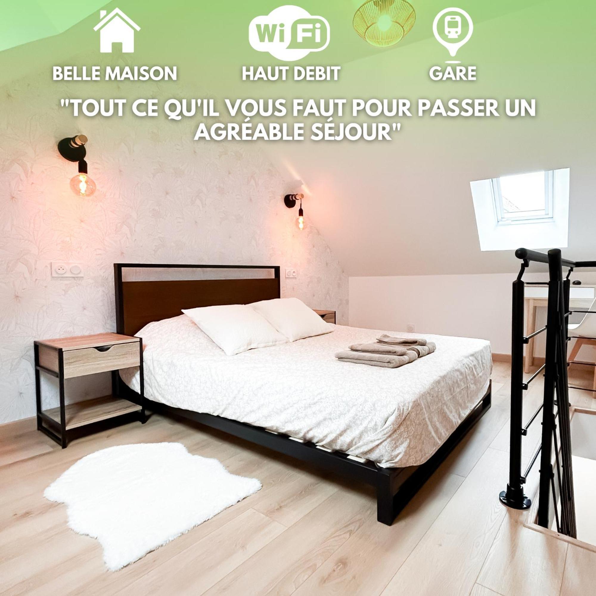 Maison Cosy Centre Gare Amiens Exteriör bild